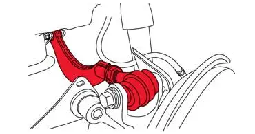 Spc Performance Adjustable Rear Camber Arm Toyota Corolla / Lexus Ct200h, Hs250h / Scion Im, Tc 2