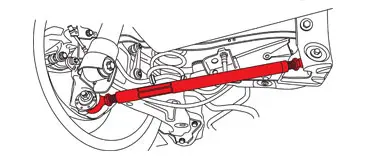 Spc Performancerear Adjustable Control Arm 2014+ Bmw 2 Series (F45/F46) / 2014+ Mini Cooper/Clubman (F55/F56) 2