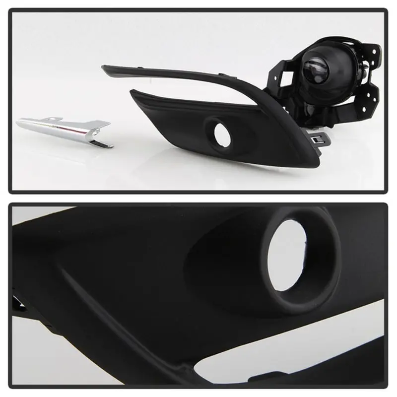 Spyder 17-18 Mazda 3 Oem Style Full Led Fog Light W/Switch - Clear (Fl-Mm32017-Led-C) 2