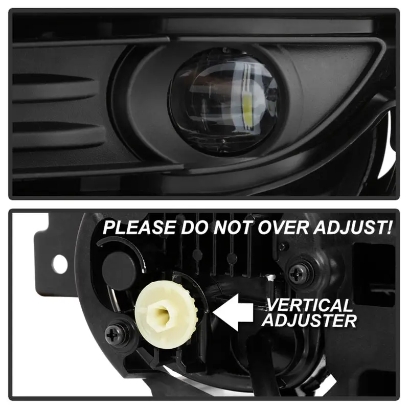 Spyder 17-18 Mazda Cx-5 Oem Style Full Led Fog Light W/Switch - Clear (Fl-Mcx52017-Led-C) 2