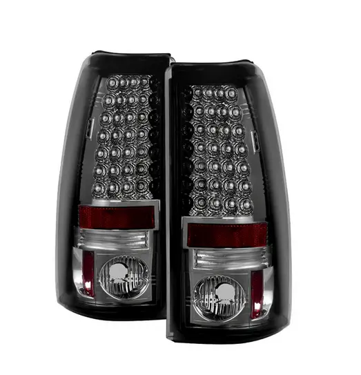 Spyder 2003-2006 Chevy Silverado 1500/2500 / 2007 Silverado Classic ( Does Not Fit Stepside ) Led Tail Lights - Smoke 1