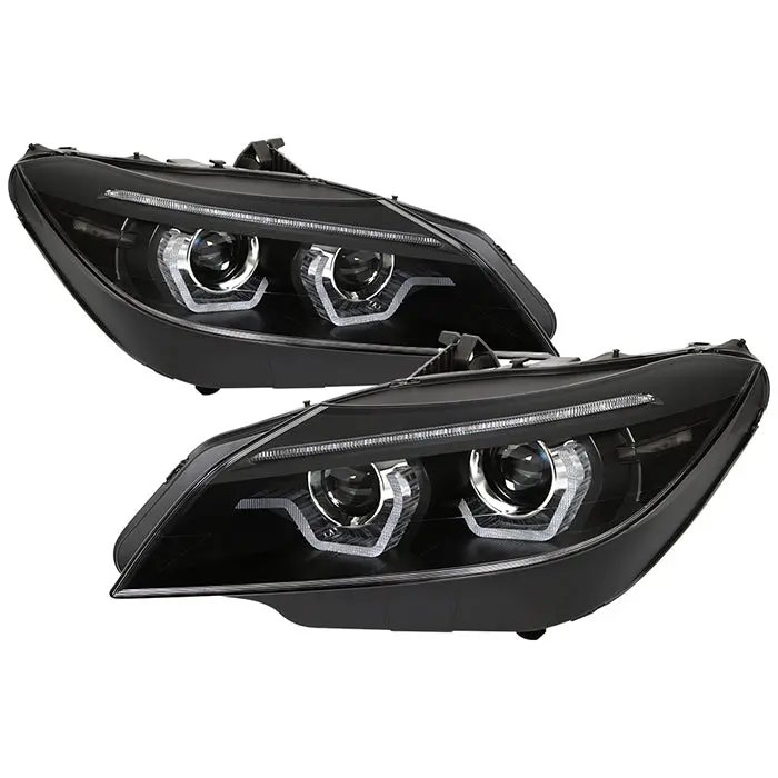 Spyder Bmw Z4 09-13 Projector Headlights (Not Comp W Halogen) Black Pro-Yd-Bmwz409hid-Afsseq-Bk 1