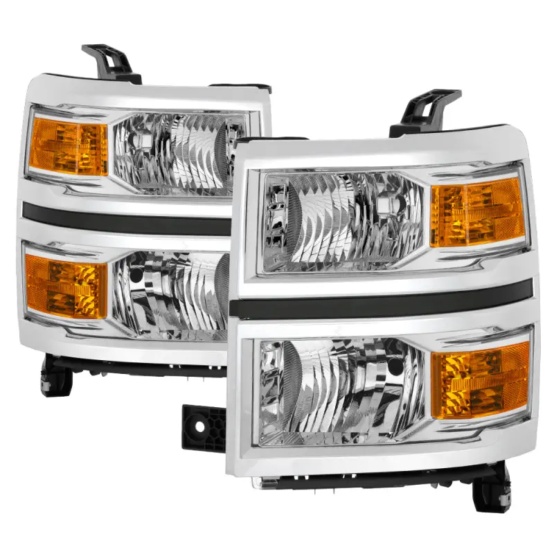 Spyder Chevrolet Silverado 1500 14-15 (Non-Hd) Oem Style Headlights - Chrome Hd-Jh-Cs14-Am-C 1
