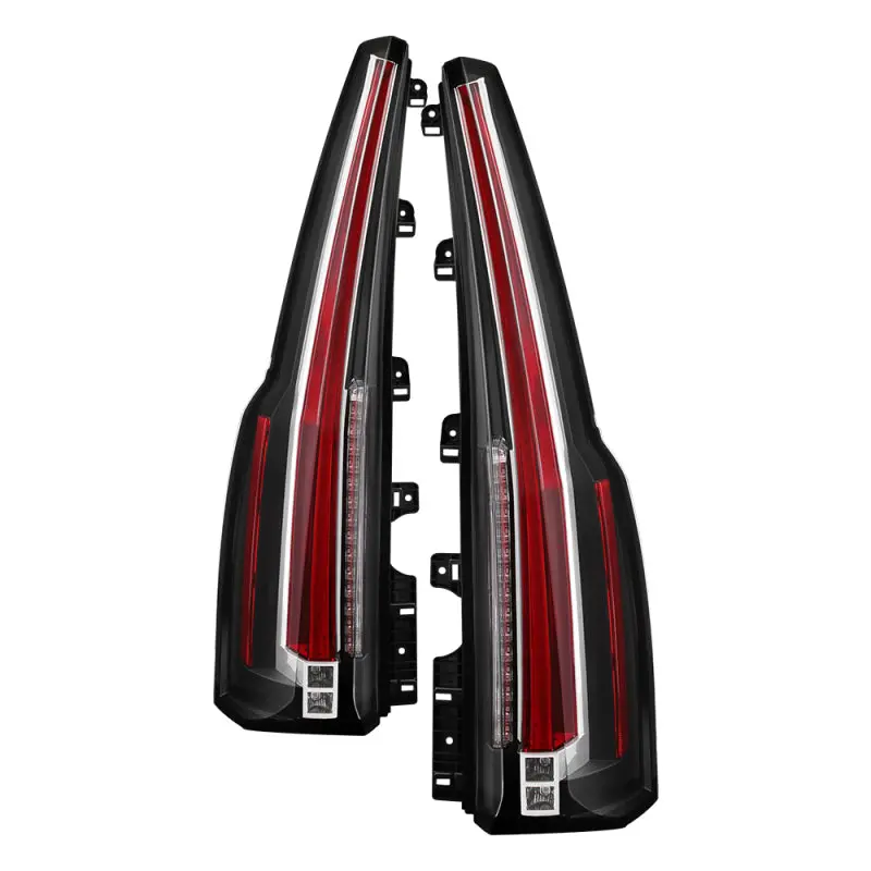 Spyder Chevy Tahoe Suburban 15-17 Led Tail Lights (Escalade Style) Black  Alt-Jh-Csub15-2In1led-Bk 1