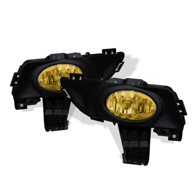 Spyder Mazda 3 03-06 4Dr Oem Fog Lights W/Switch (Wont Fit 5Dr And Sport Model)- Yellow Fl-Mm304-Y 1
