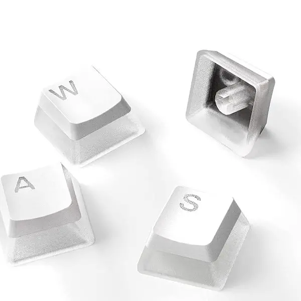 Steelseries 60203 Prismcaps Universal Double Shot Pbt Keycap Set - White 1