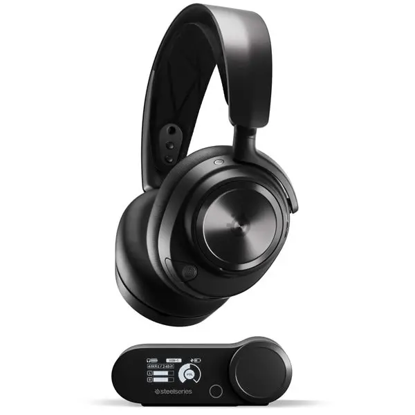 Steelseries 61520 Arctis Nova Pro Wireless High-Fidelity Gaming Audio With Multi-System Connect- Black 1