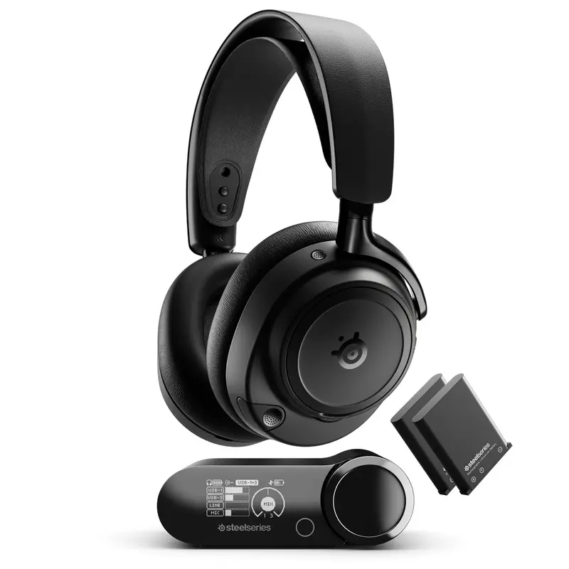 Steelseries 61661 Arctis Nova Elite Wireless Multi-Platform Gaming Headset - Black 1