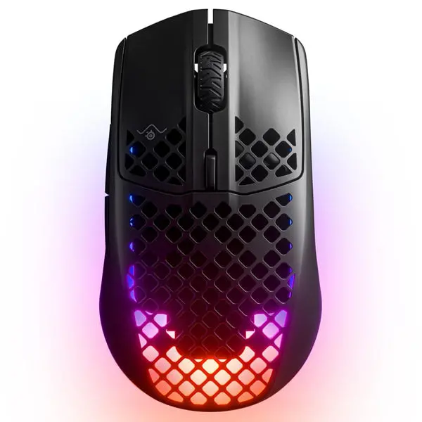 Steelseries 62612 Aerox 3 (2022) Wireless Ultra Lightweight Super-Fast Mouse With Aquabarrier™ - Onyx 1