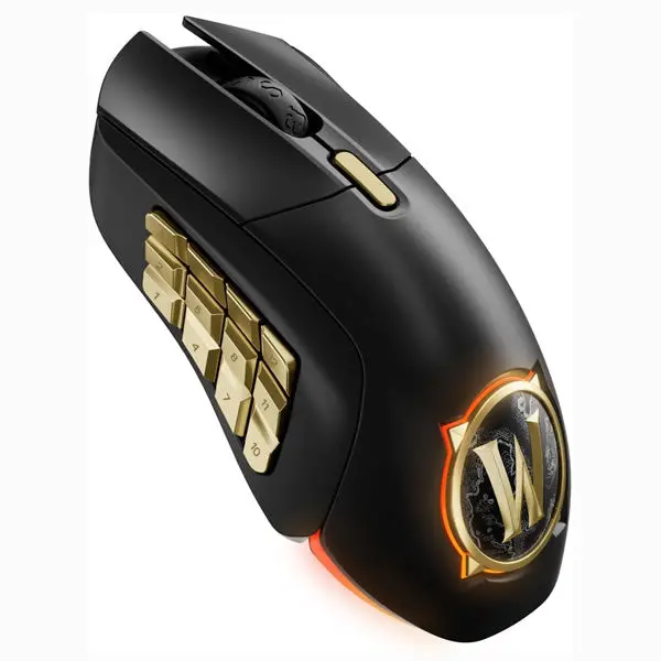 Steelseries 62619 Aerox 9 Wireless Ultra Lightweight Super-Fast Moba/Mmo Mouse - World Of Warcraft Edition 1