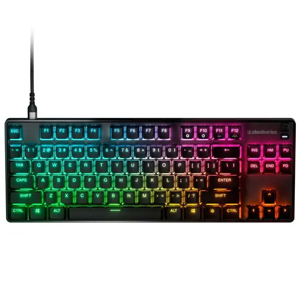 Steelseries 64847 Apex 9 Tkl Us Optical Switch Tenkeyless Gaming Keyboard 1