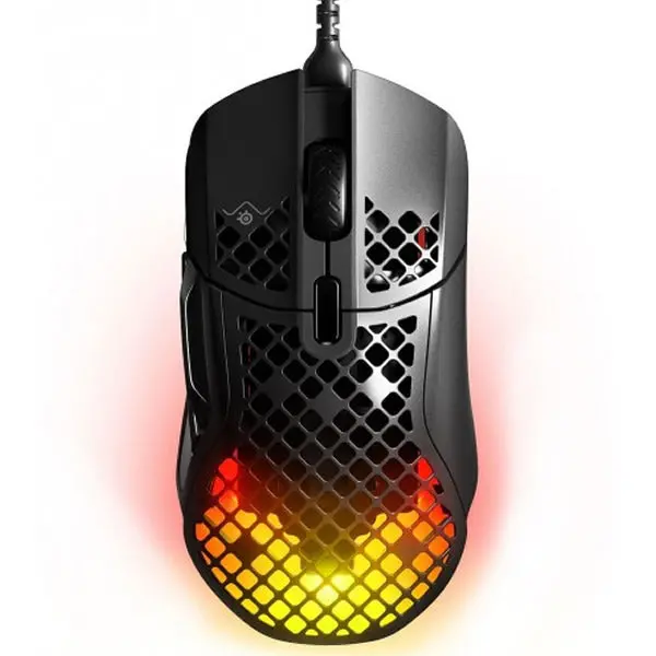 Steelseries Aerox 5 Wired Wired Ultra Lightweight Super-Fast Mouse With Aquabarrier™ - Black 2