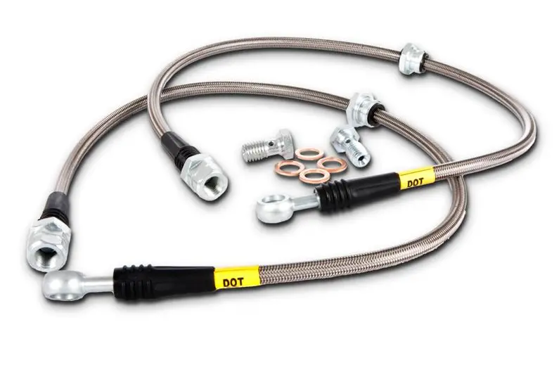 Stoptech Front Stainless Brake Lines 2000-2005 Honda S2000 1