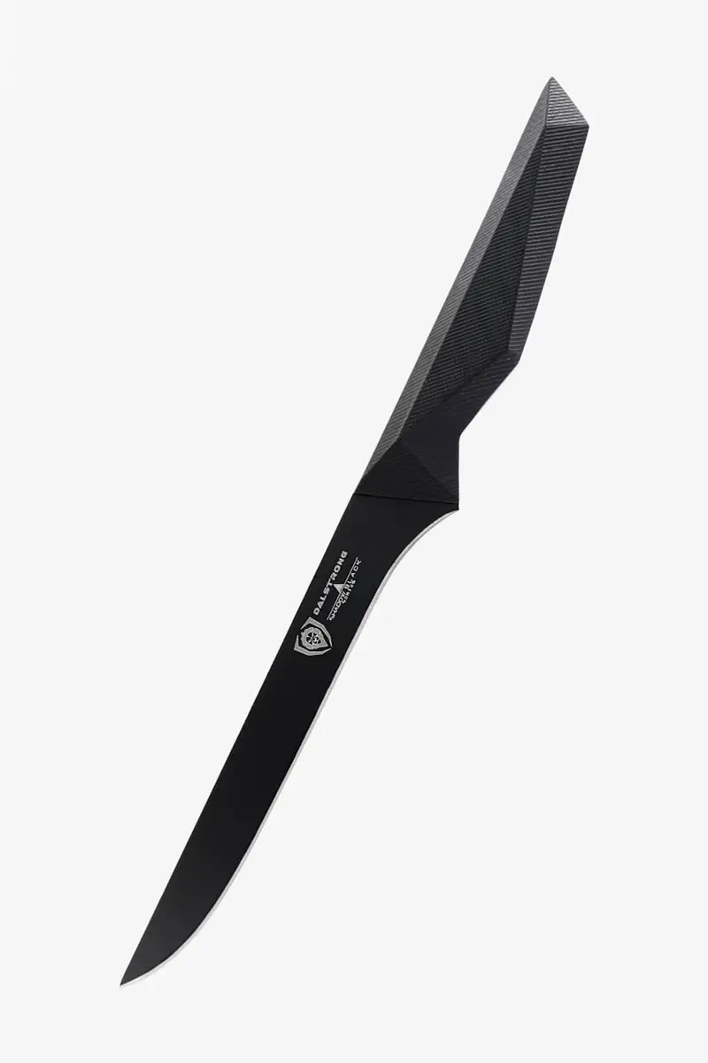 Straight Boning Knife 6" | Shadow Black Series | Nsf Certified | Dalstrong © 1