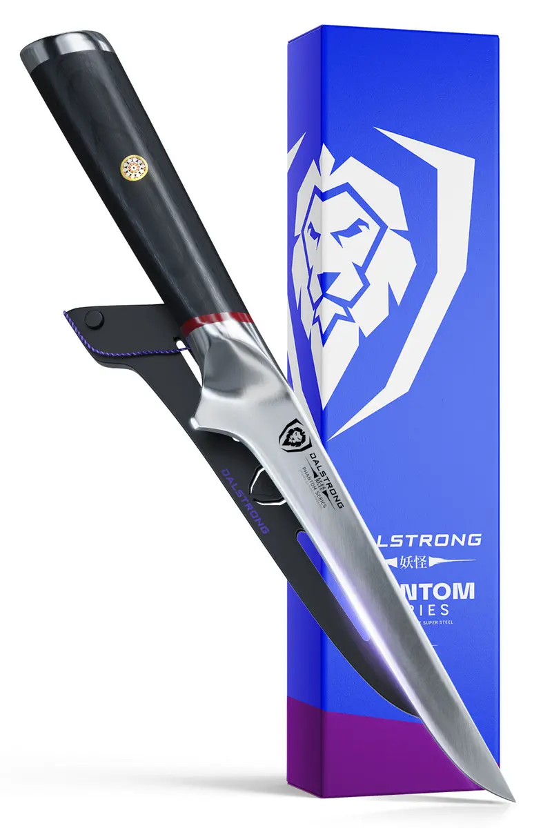 Straight-Edged Boning Knife 6" | Phantom Series | Dalstrong © 1