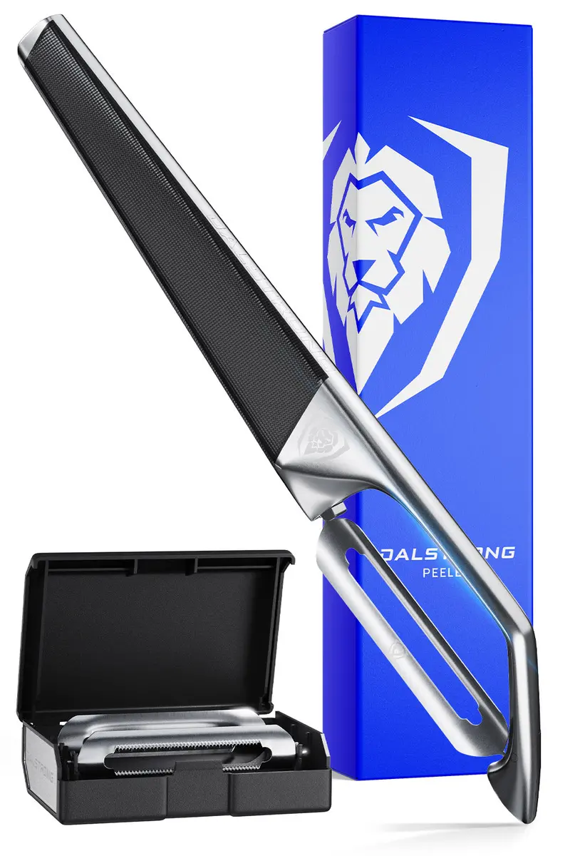 Swivel Straight Peeler | 3 Blades Case | Dalstrong © 1