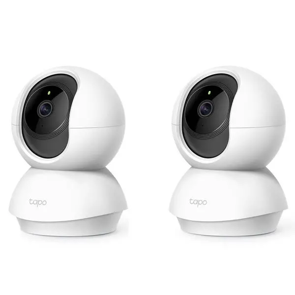Tapo C200p2 | 1080P Pan/Tilt Home Security Wi-Fi Camera - 2 Pack 1