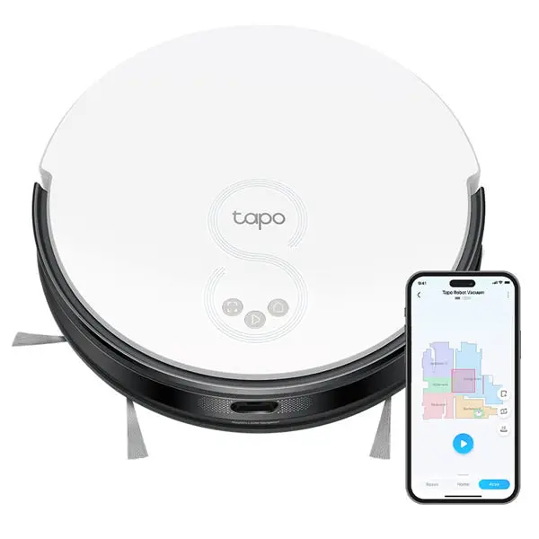 Tapo Rv20 Mop - Magslim Lidar Navigation Robot Vacuum & Mop 1