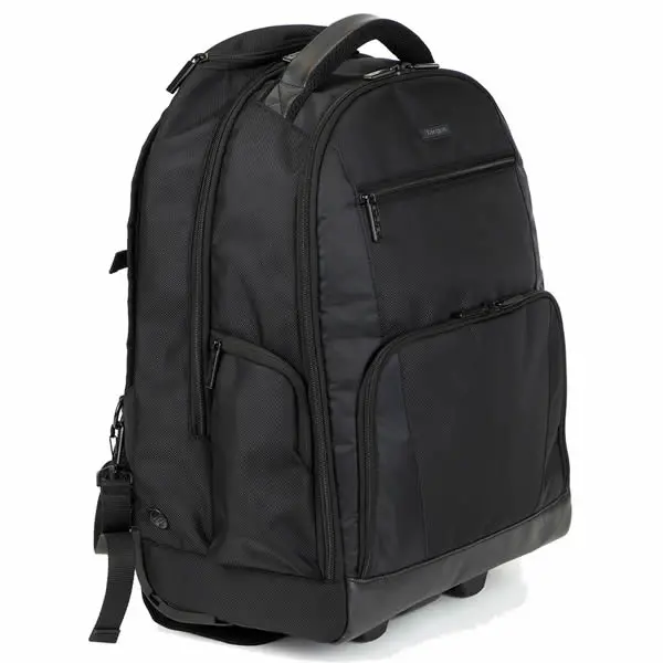 Targus 15.4" Rolling Laptop Backpack (Black) 1