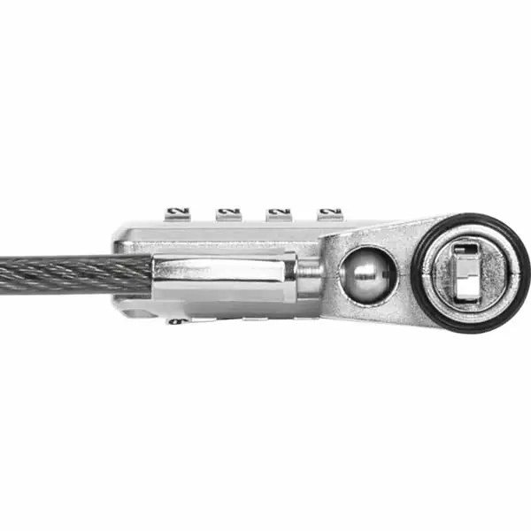 Targus Defcon® Ultimate Universal Resettable Combination Cable Lock With Slimline Adaptable Lock Head 2