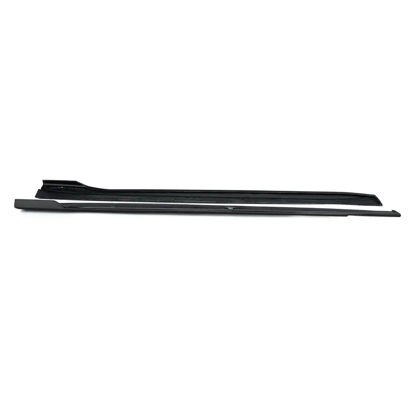 Tesla Model 3 Carbon Fibre V2 Side Skirts By Adro (2017+) 1