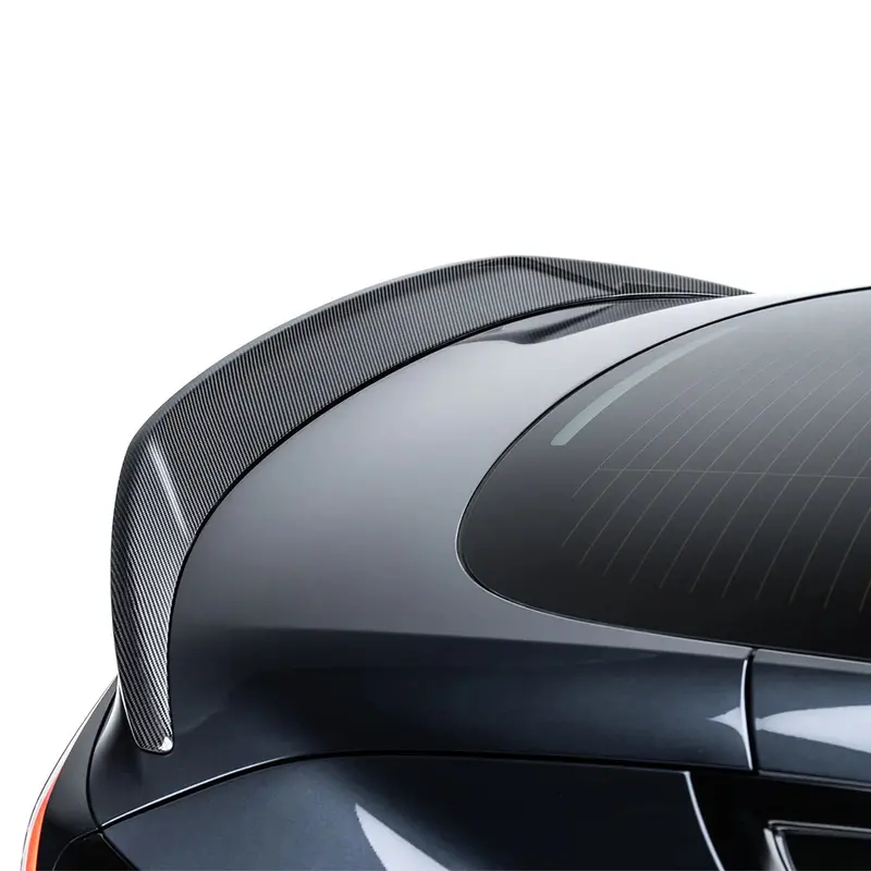 Tesla Model 3 Highland Carbon Fiber Rear Spoiler By Adro 1
