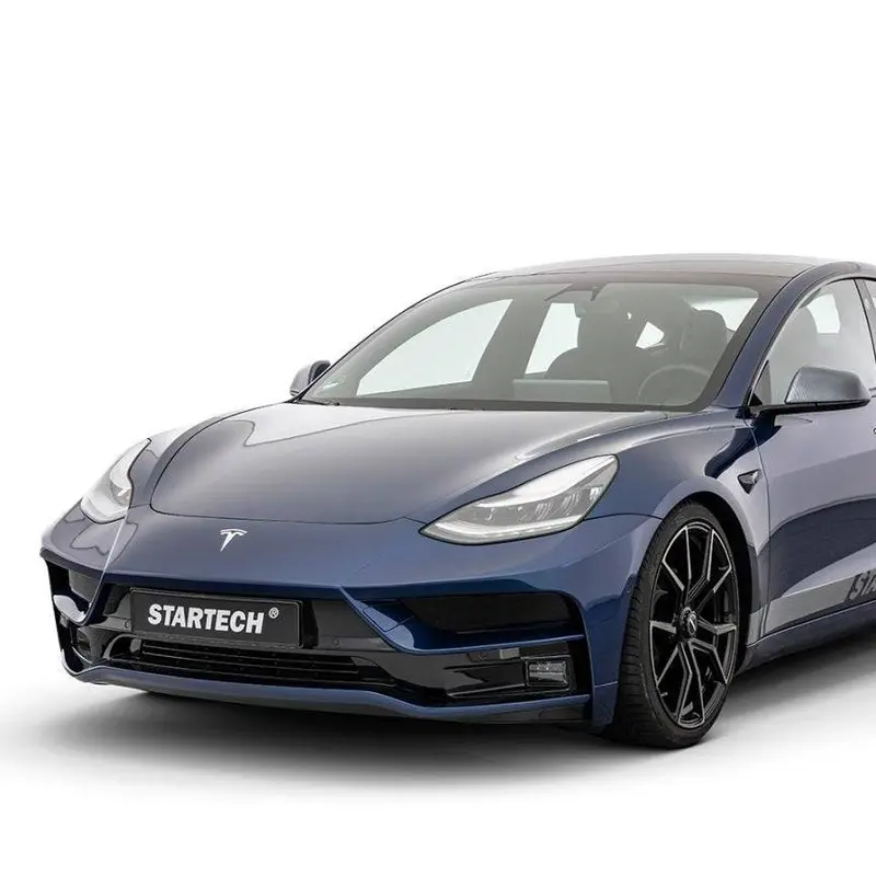 Tesla Model 3 Replacement Front Bumper By Startech (2018+) 2
