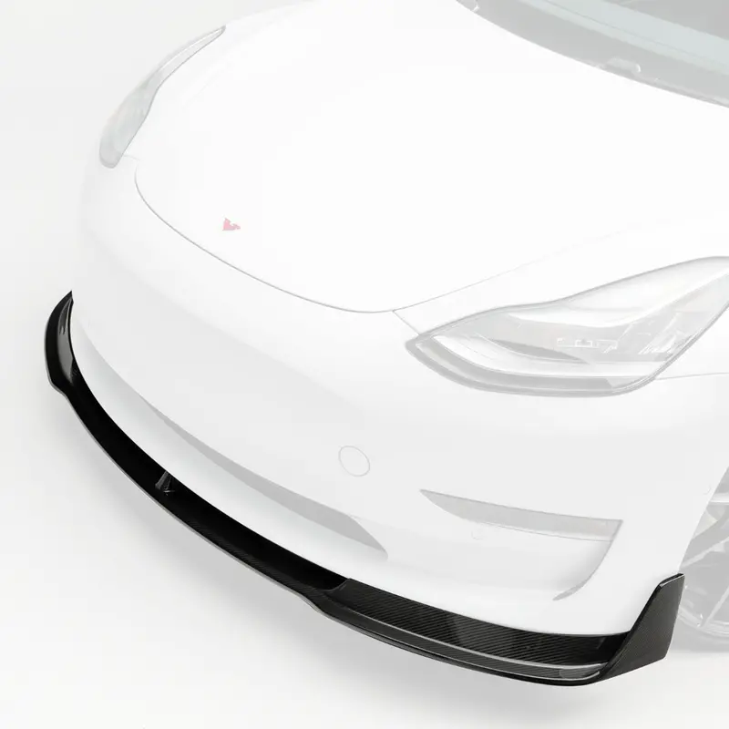Tesla Model 3 Volta Aero Front Spoiler By Vorsteiner 2