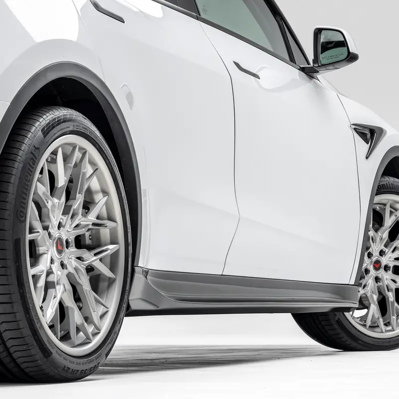 Tesla Model Y Aero Side Skirts By Vorsteiner 1