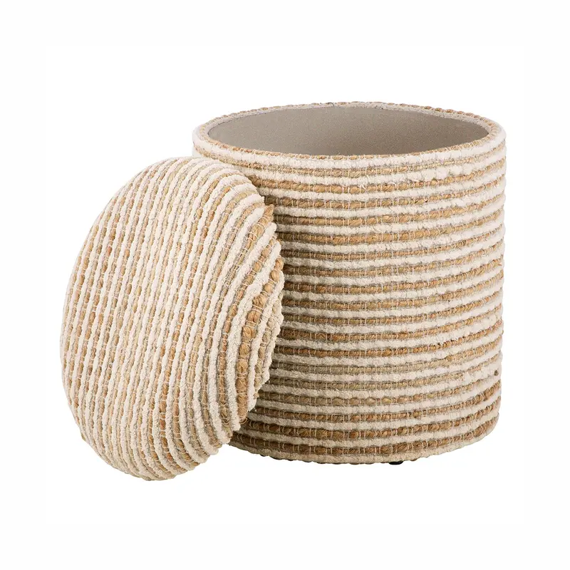 Textured Storage Tuffet 1