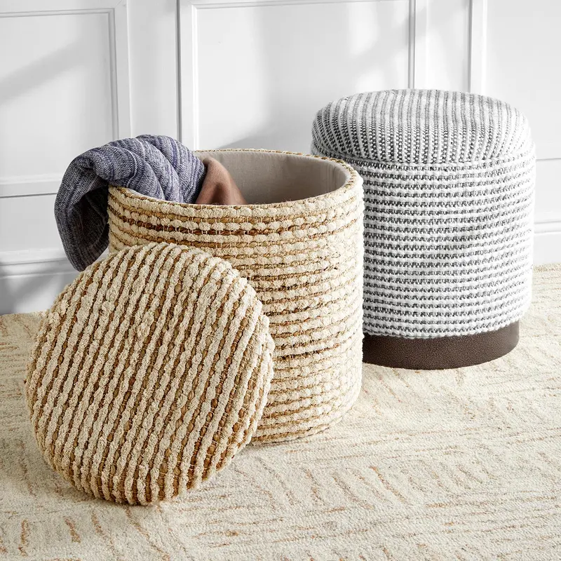 Textured Storage Tuffet 2