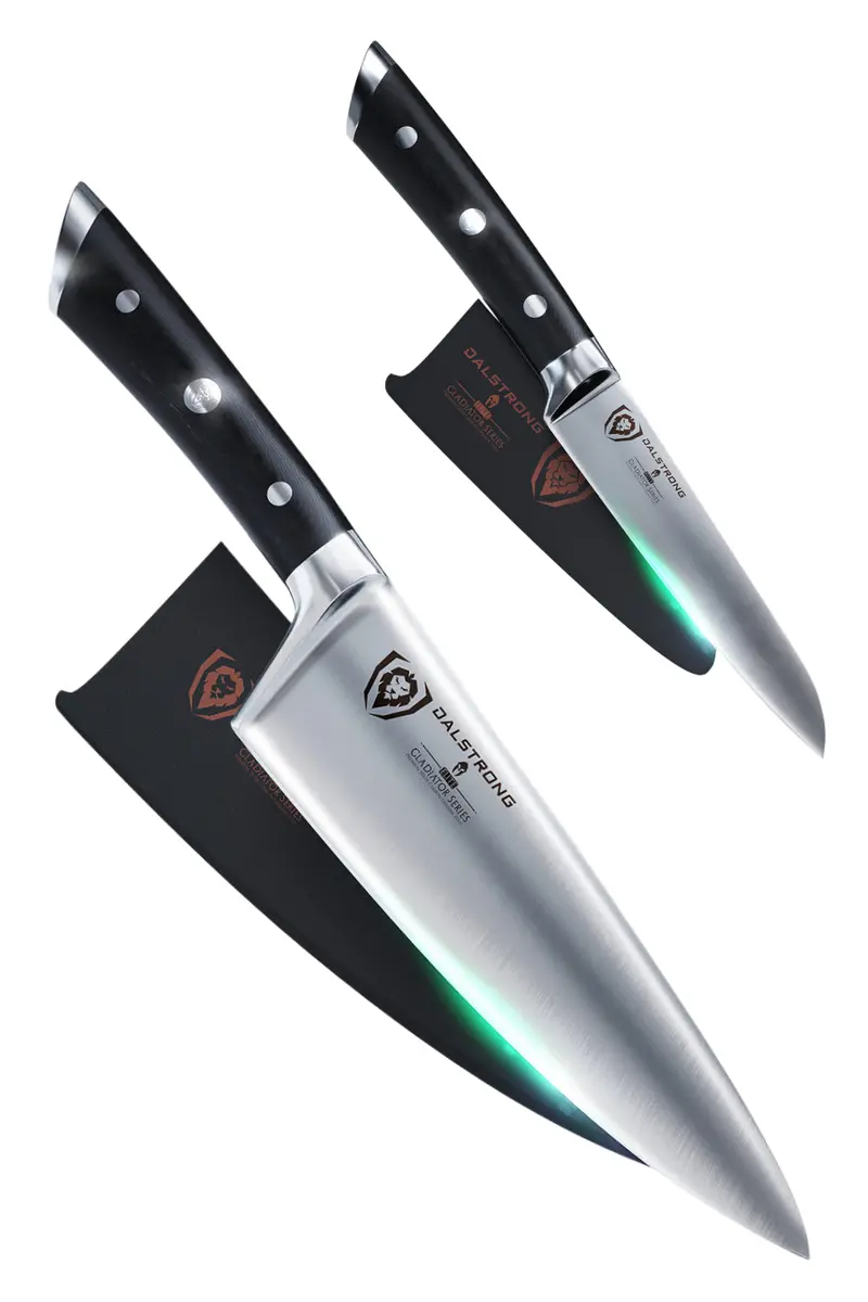The Gladiator Bundle | 8" Chef's Knife + 3.5" Paring Knife 1