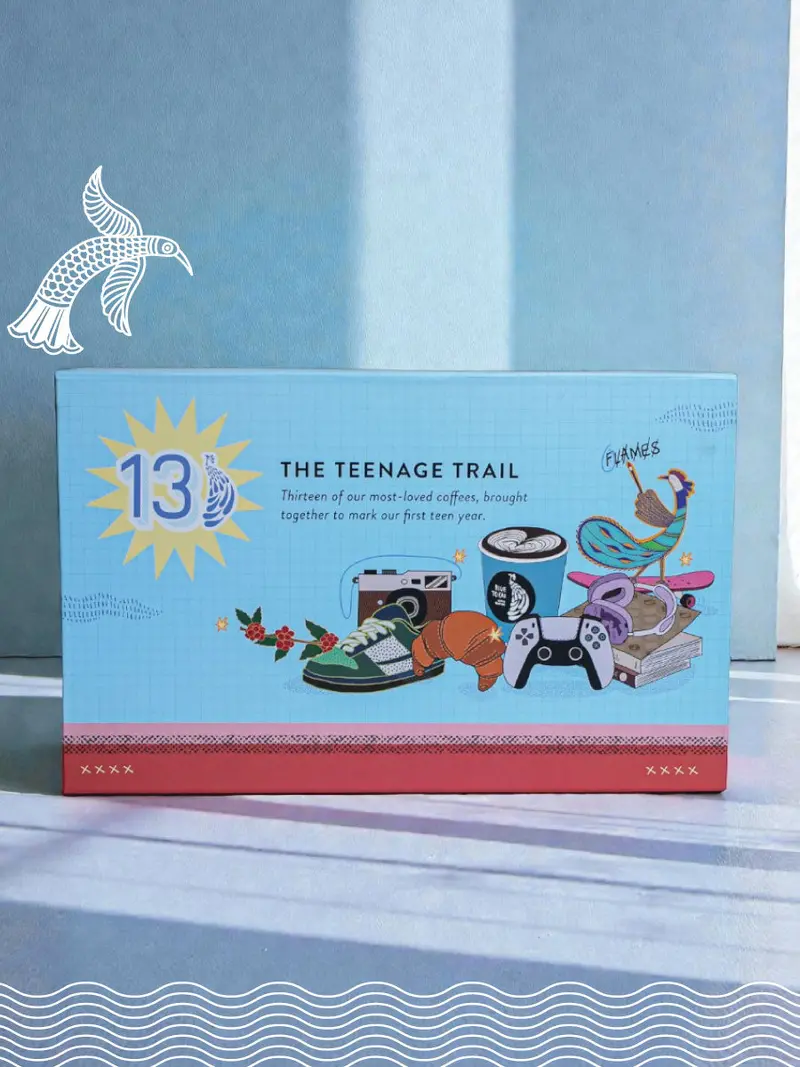 The Teenage Trail - Box Of 13 Coffees 1