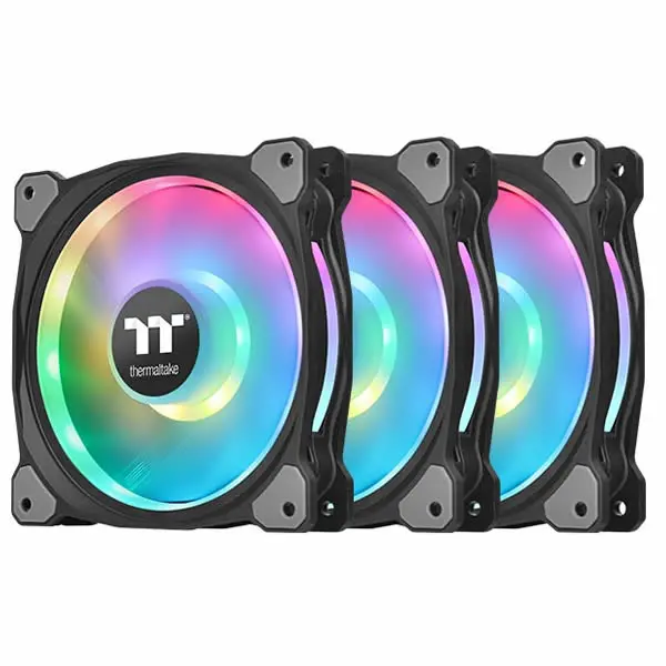 Thermaltake | Duo 12 | Rgb Tt Premium Edition | 120Mm Radiator 3 Fan Pack 1