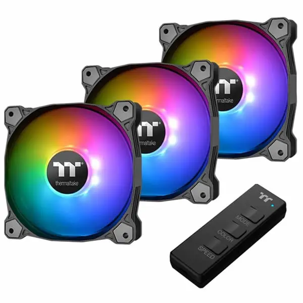 Thermaltake Pure 14 Argb Sync Radiator Fan Tt Premium Edition 3 Fan Pack 1