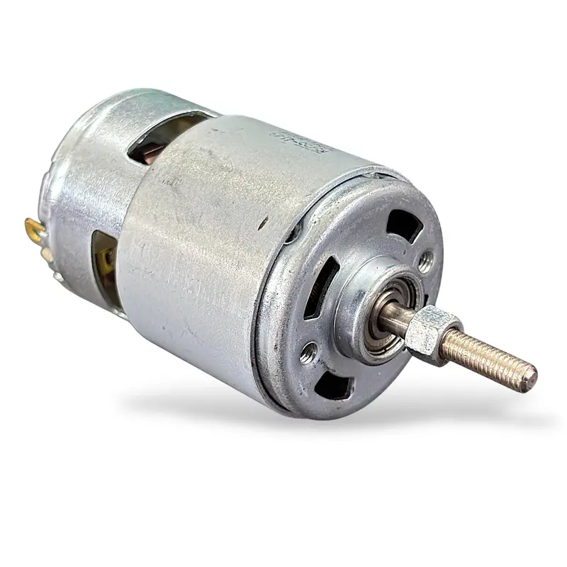 Threaded Shaft (Bolt Shaft) Rs-755 Dc Motor 12V With Original Bearing | High Torque Bolt Shaft Motor For Diy, Robotics & Drill Projects 1