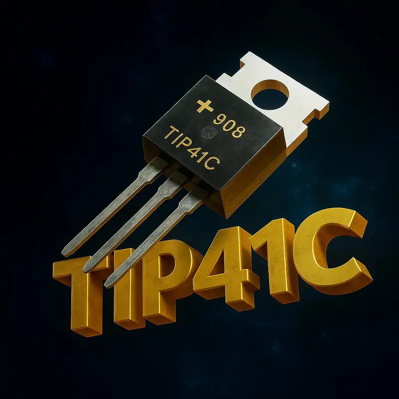 Tip41c Npn Power Transistor | High Power To-220 Transistor For Amplifier, Motor Driver & Diy Electronics 1