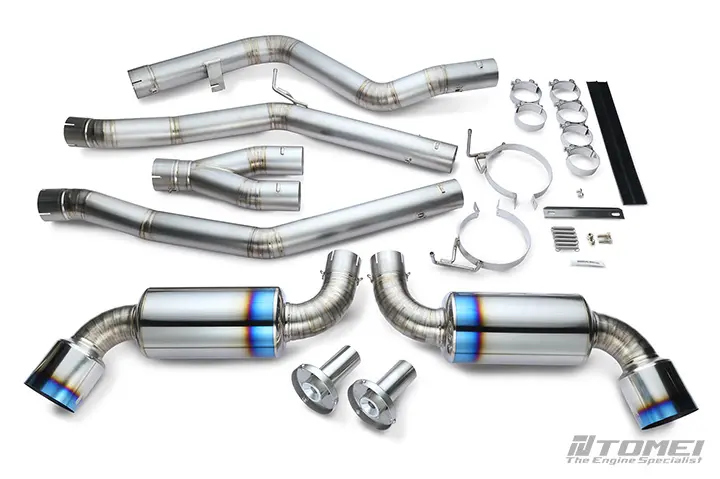 Tomei Expreme Ti Full Titanium Muffler Toyota Gr Supra (Type D) 1