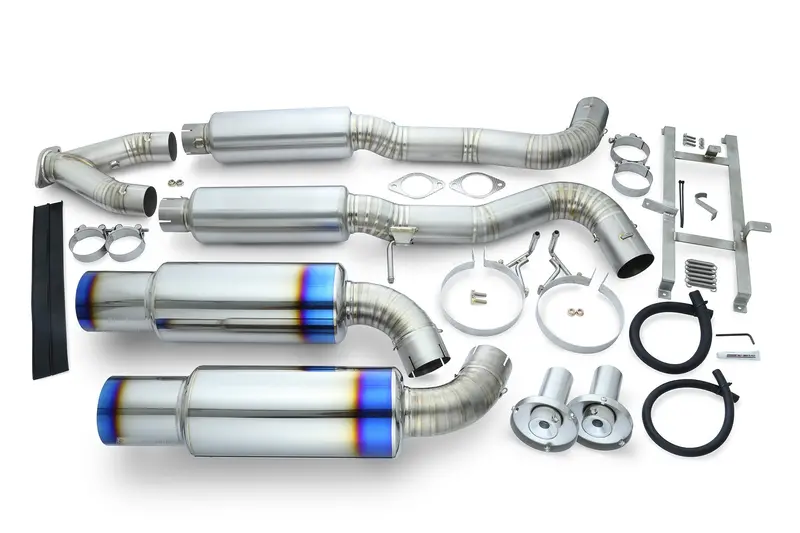 Tomei Full Titanium Muffler Expreme Ti Nissan 400Z Rz34 Type-D 1