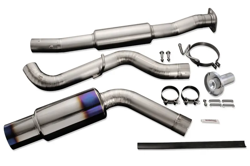 Tomei Full Titanium Muffler Expreme Ti Type-R (Single) 2011-2021 Subaru Wrx / Sti Usdm 1