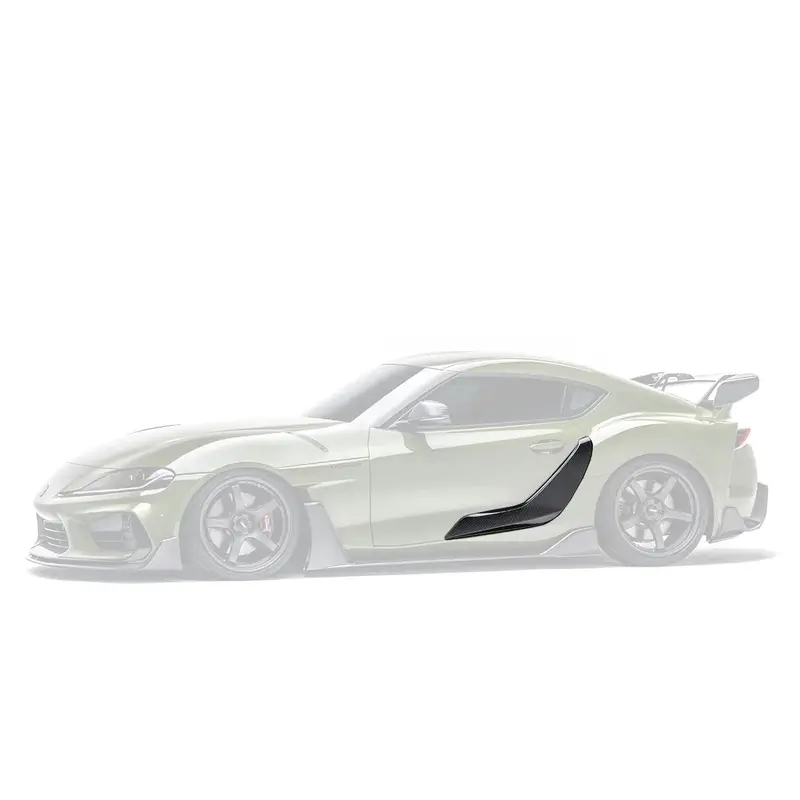 Toyota Gr Supra A90 Mk5 Carbon Fibre Door Garnish Trims By Adro (2019+) 1
