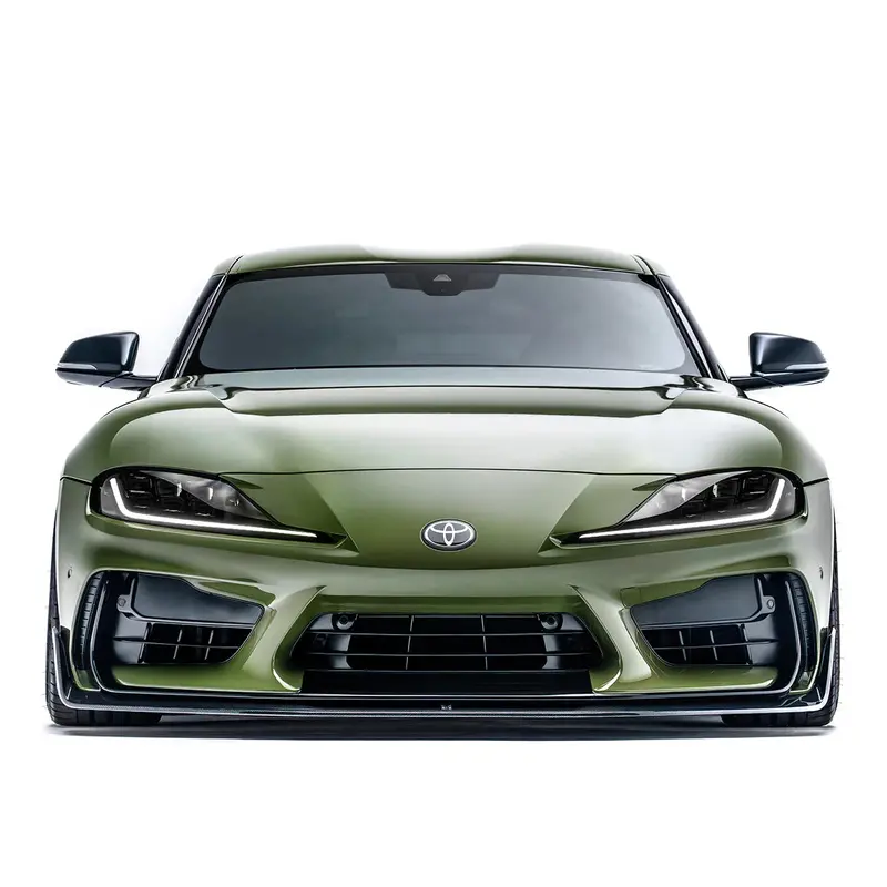 Toyota Gr Supra A90 Mk5 Carbon Fibre Front Splitter For Adro Front Bumper (2019+) 2