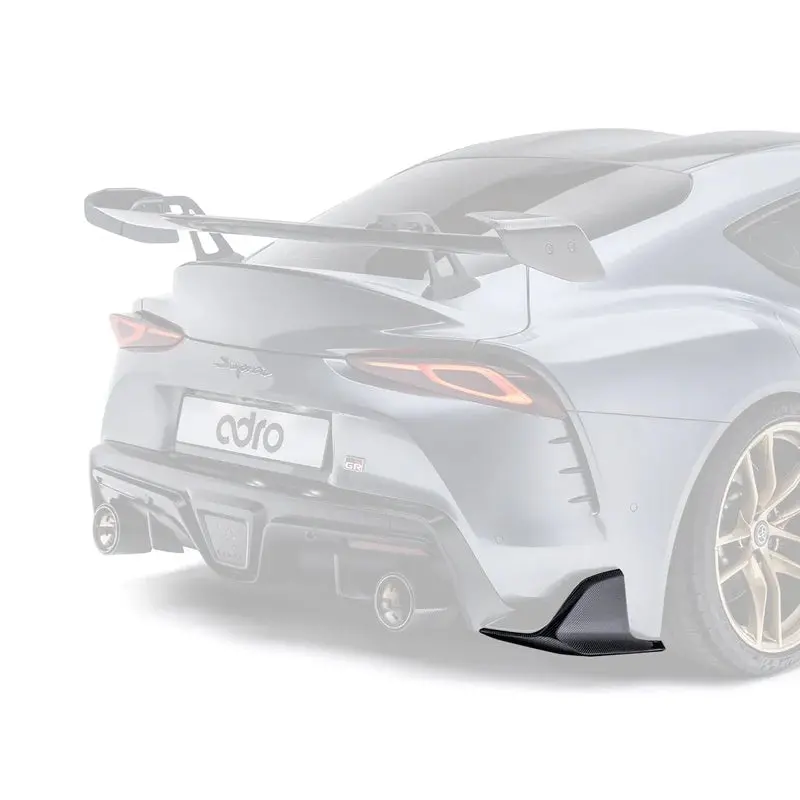 Toyota Gr Supra A90 Mk5 Carbon Fibre Rear Winglets By Adro (2019+) 1