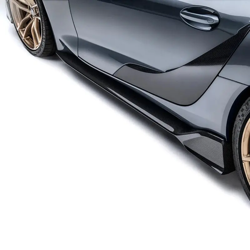 Toyota Gr Supra A90 Mk5 Carbon Fibre Side Skirts By Adro (2019+) 2