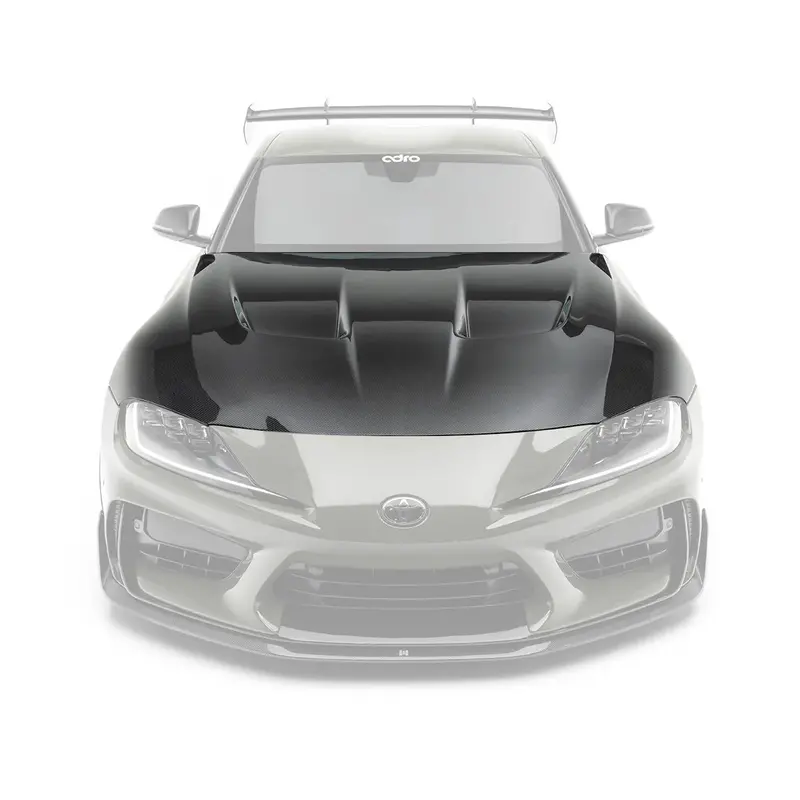 Toyota Gr Supra Mk5 Carbon Fibre Front Bonnet Hood By Adro (2019+) 1