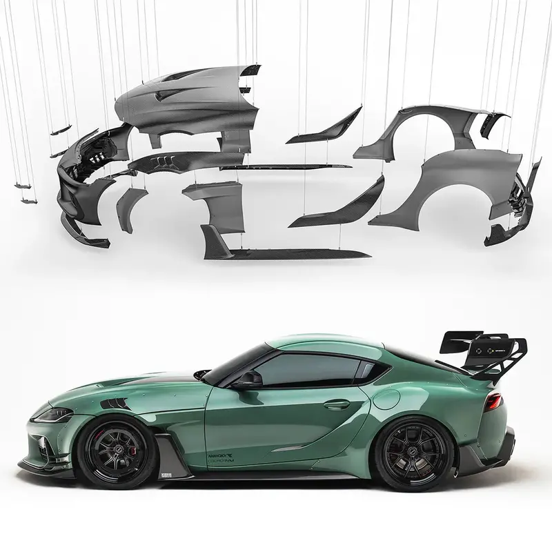 Toyota Gr Supra Mk5 Wide Body Kit By Adro 3