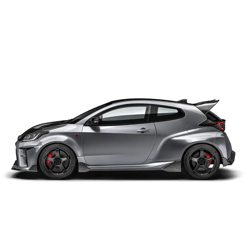 Toyota Gr Yaris (Gen 1 & 2) Carbon Fibre Side Skirts By Adro 2