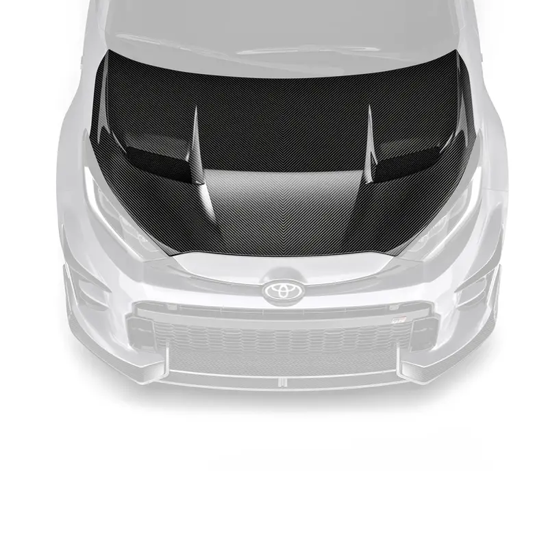 Toyota Gr Yaris (Gen 1 & 2) Pre-Preg Carbon Fibre Front Bonnet By Adro 1