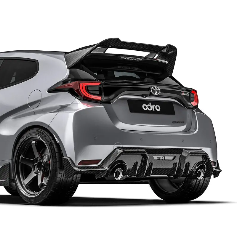 Toyota Gr Yaris (Gen 1 & 2) Pre-Preg Carbon Fibre Rear Spoiler By Adro 2