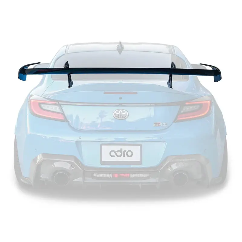 Toyota Gr86 & Subaru Brz Pre-Preg Carbon Fibre Swan Neck At-R Rear Wing By Adro (2022+) 1